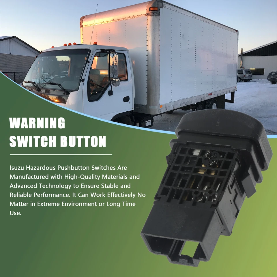 Кнопочный переключатель опасности 1 шт подходит для Chevrolet W3500 W4500 W5500 Tiltmaster - Изображение 4 из 4