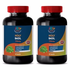 Antioxidant Formula - Holy Basil 745mg - Holy Basil Herb Capsules 2B