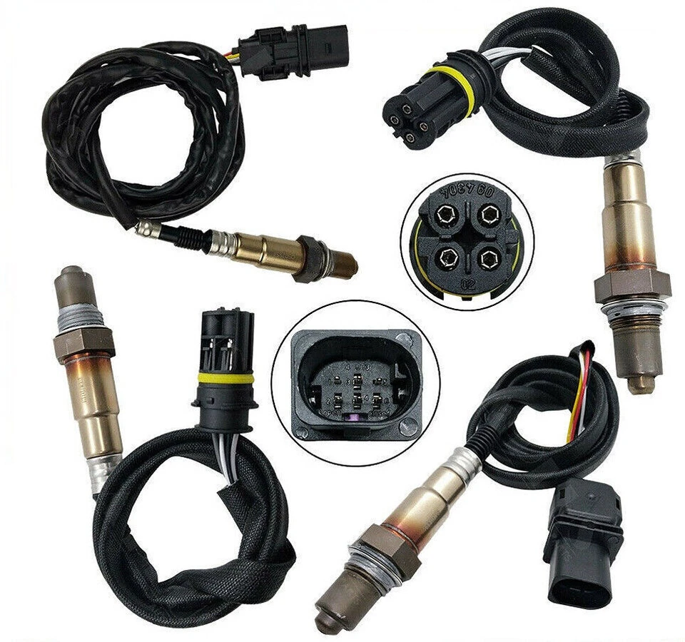 4X Oxygen Sensors For BMW 2006 2007 525I 525XI 530I 530XI 3.0L 2006-09 323I 2.5L Foto 2 de 4