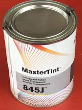 1 QUART AXALTA DUPONT CROMAX MASTERTINT 845J TRANSPARENT YELLOW TINT TONER COLOR