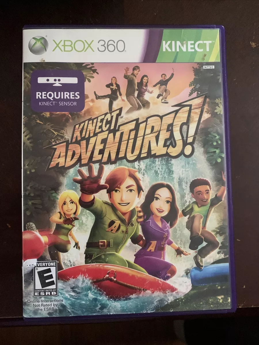 Kinect Adventures! (Microsoft Xbox 360). Tested. Unreal - Online - 2 Player