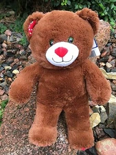 Build a Bear Plush Festive Fun Brown Christmas Bear - Limited Edition - STUFFED