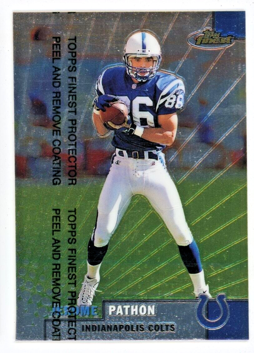1999 Finest Football Card #112 Jerome Pathon
