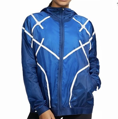 Nike City Ready Jacket Hooded Running Windbreaker Repel Reflective BV3828 L NWT | eBay