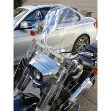 Front Clear Windscreen Windshield w/ Bracket For Harley Touring Road King 94-23