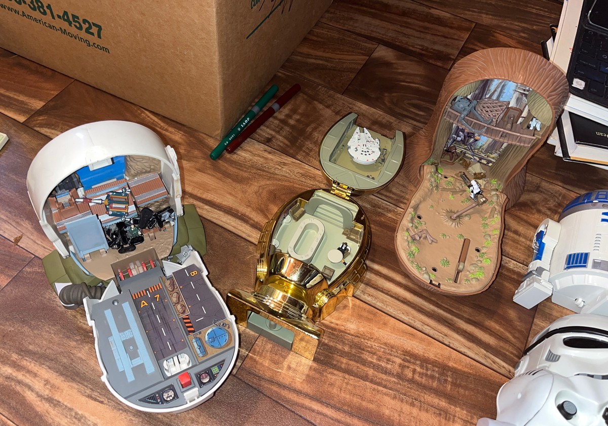 Micro machine ダースベイダー Star Wars Micro Machines Transforming Head Playset Lot Vader
