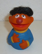 COMICFIGUR FINGERPUPPE / SESAMSTRAßE / ERNIE / m. STOFFHAAREN / Vintage / #822#