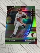 Florida State 2020 Panini Prizm Draft Picks Lime Green /75 CJ Van Eyk #PDP42