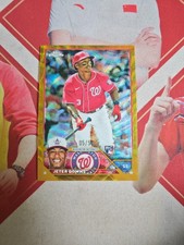 2023 Topps Chrome Jeter Downs Gold Wave Refractor /50 Washington Nationals RC