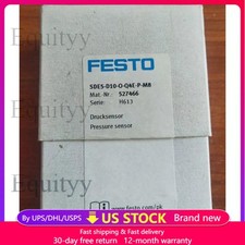 US FREE TAX New FESTO SDE5-D10-O-Q4E-P-M8 527466 Pressure Sensor
