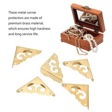 10Pcs Metal Corner Protector Vintage Design Elegant Style Wide Application