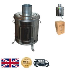 Compact 13L Garden Incinerator with Chimney - Efficient Waste Disposal Solution