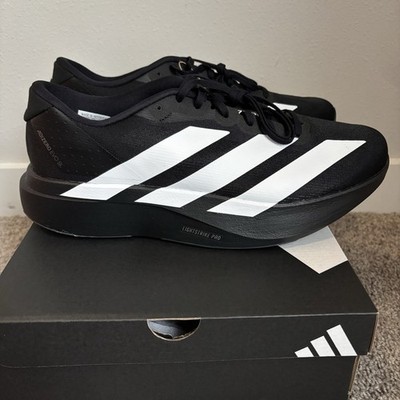 Adidas Adizero Evo SL Black White Size 9 JP7149 New Authentic | eBay