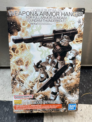 MG 1/100 Weapons & Armor hanger FOR Full Armor Gundam Ver.KA Plastic Model NEW