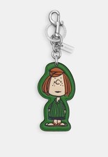 NWT Coach X Peanuts Peppermint Patty Bag Charm CBG57