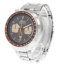 Seiko 5 Sports Speed Timer 6138-0040 44mm SS Automatic Watch #C8995
