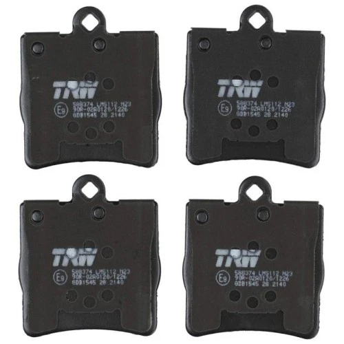 Kit Pastiglie Freno Freno A Disco Trw GDB1545 Cotec per Chrysler Daimler - Immagine 2 di 4