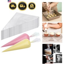 Piping Bags Disposable 12 Inch 400 Pack Pastry No Tip Icing Decorating