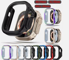 Alloy Bumper Case Cover For Apple Watch Ultra 2 49mm iWatch 10 9 8 7 SE 41/46mm