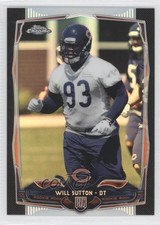2014 Topps Chrome Black Refractor 263/299 Will Sutton #170 0j6
