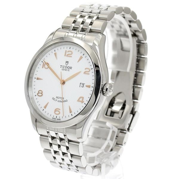 TUDOR 1926 91650 42mm SS Silver Dial Automatic Date Watch #C317 image 2