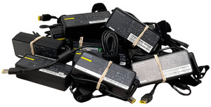 Original Lenovo Restposten 10 x 20 V - 3,25 A 65 W gelb rechteckige Spitze Laptop Ladegeräte