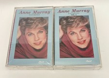 Anne Murray Favorites Cassette Collection Vol 1 Vol 2 Pop Capitol Records