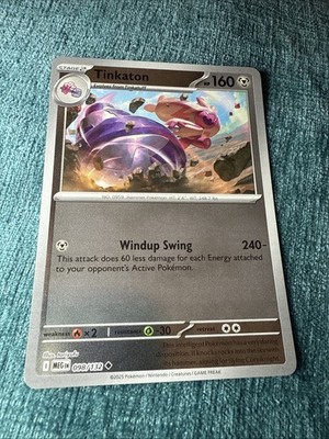 Tinkaton 98/132 Reverse Holo - ME: 01 - Mega Evolution - Pokmon TCG | eBay Tinkaton 98/132 Reverse Holo - ME: 01 - Mega Evolution - Pokmon TCG | eBay