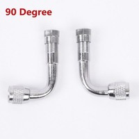 2 Reifenventil VerläNgerung Adapter 90 Grad Winkel Reifen Vorbau Ersatz