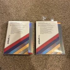 NEW Cricut Joy Lot of  2 x Foil Transfer Insert Cards