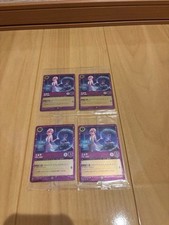 Disney Lorcana Elsa Stitch Promo 4 Pcs Exploring The Unknown