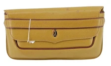 Cartier Brown Leather Clutch with COA