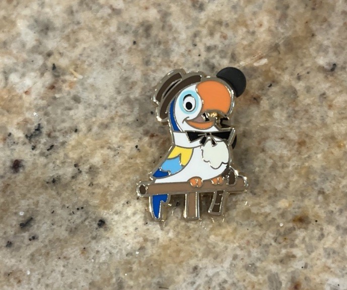 2026 Digitize Disney LR Mystery Pin Juan Barker Bird Tiki Room DLR