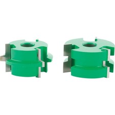 C2310 Shaper Cutter - 1/4" Tongue & Groove Set, 1/2" Bore