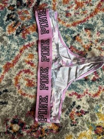 PINK Victoria's Secret Tie Dye Bra and thong set Multicolor Adjustable Straps
