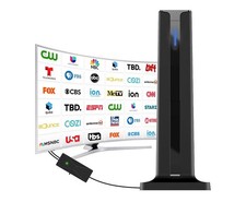 Digital TV Antenna for Smart TV Indoor,2025 TV Antenna with 3M Stick Base