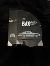 James Bond 007 DB5 Aston Martin Cardboard Folder Has Come Apart & Writing Inside
