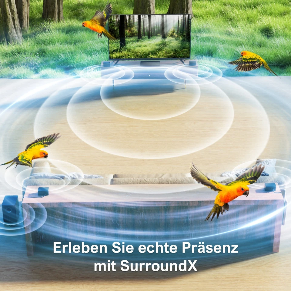 ULTIMEA Poseidon D70 7.1 Soundbar für TV mit 3D Surround Sound und App-Steuerung - Bild 3 von 4