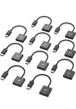 BENFEI DisplayPort to VGA 10Pack, Gold-Plated DP to VGA Adapter Male to Female 