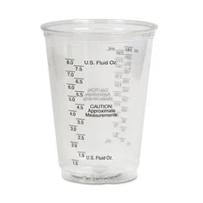Solo Cup Company TP10DGM Plastic Medical & Dental Cups Graduated 10 oz.