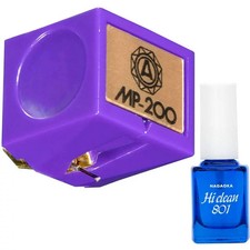 NAGAOKA MP Stereo Cartridge Replacement Stylus JN-P200 with Stylus Cleaner Set