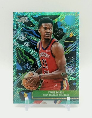 2025 Topps Cosmic Chrome Basketball Yves Missi Aqua Equinox /199 Pelicans