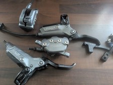 SRAM Maven Silver Brakeset Front and Rear MTB Mountain Bike Disc Brakes Pair Set