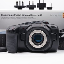 Blackmagic Pocket Cinema Camera 4k BMPCC 4K (attacco M4/3) [Exc+++] #6110I