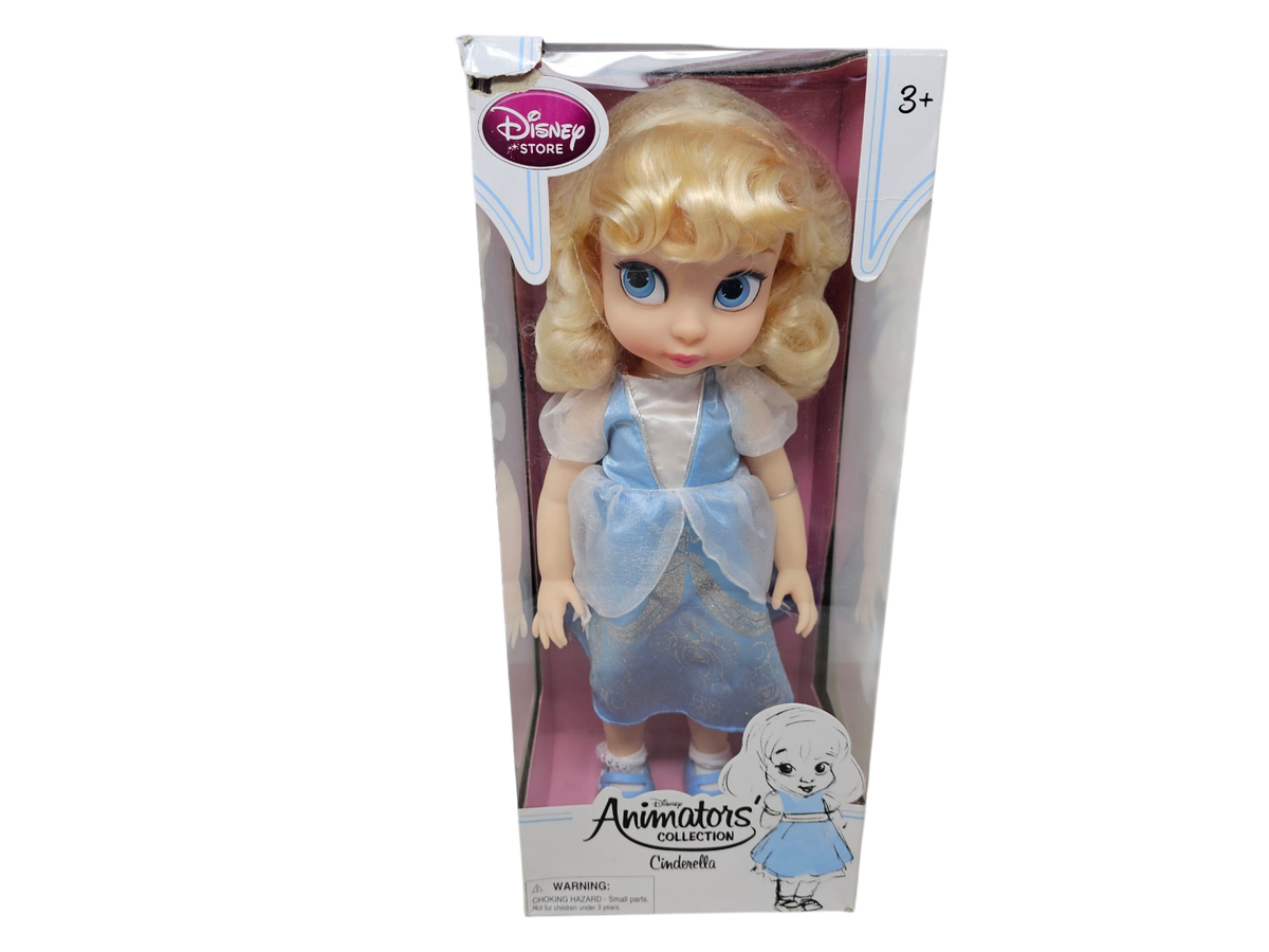 Disney Animators Collection Cinderella Doll 16 in With Jaq for
