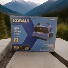 NIB Kobalt 300w Portable Battery Power Inverter 120v 40v Max 5149487 (Tool Only)