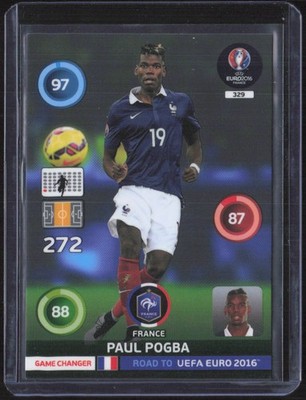 2015 Panini Adrenalyn XL Road to Euro 2016 #329 Paul Pogba