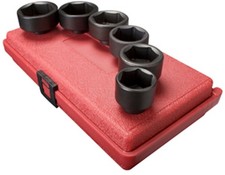 Sunex 3671 38-inch Drive Oil And Fuel Filter Socket Set 6-piece 38