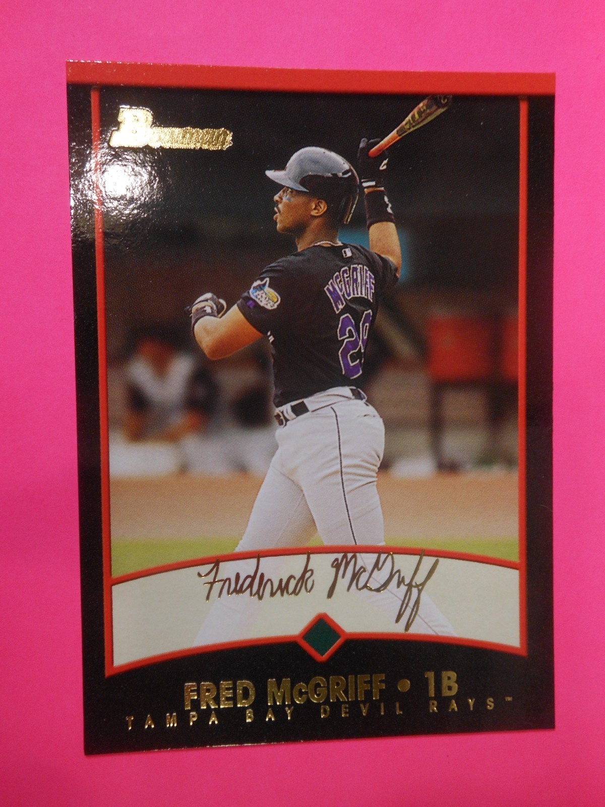 2001 Bowman Baseball Gold Parallel #46 Fred McGriff