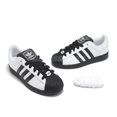adidas Originals Superstar II 2 White Black Men Unisex  display picture 1